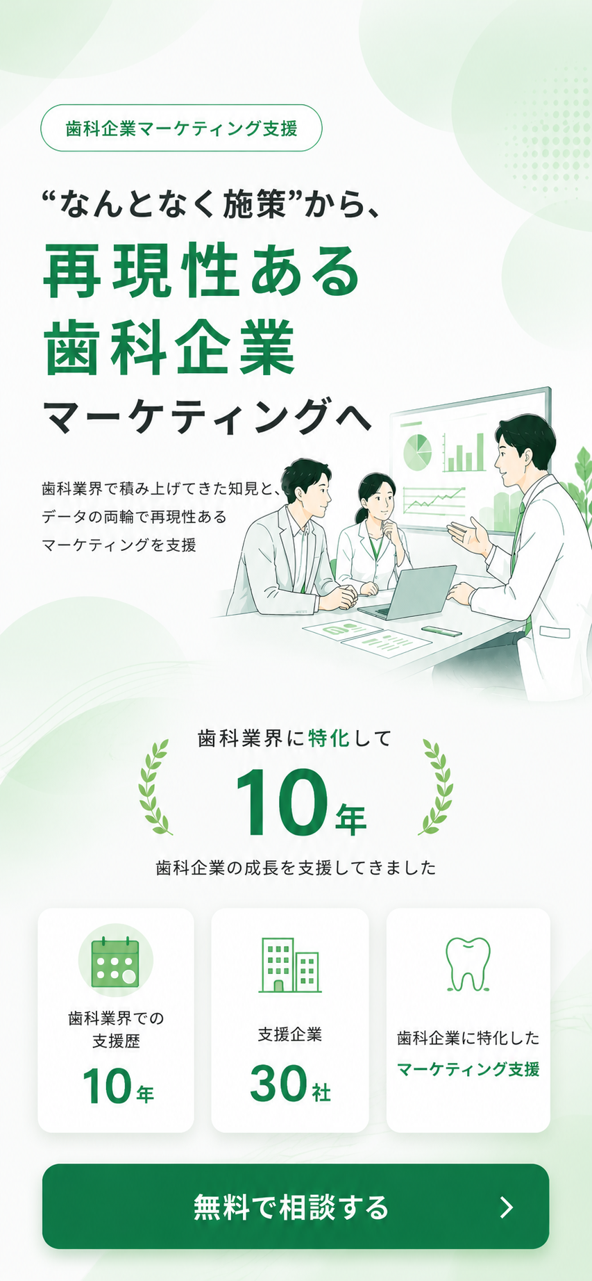 "なんとなく施策"から、再現性ある歯科企業マーケティングへ